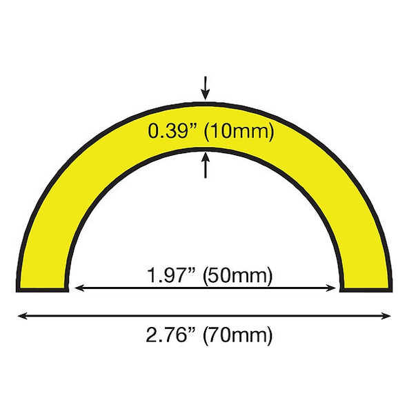 Knuffi Radius Corner Guard,Rounded Shape 60-6797