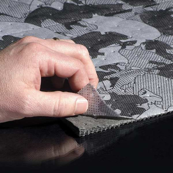 Pig Sorbent Roll, 47 gal, 16 in x 150 ft, Universal, Gray, Polypropylene MAT115