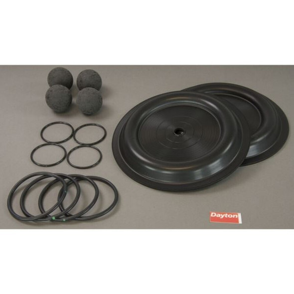 Dayton Fluid End Repair Kit, Santoprene Ball 22A616