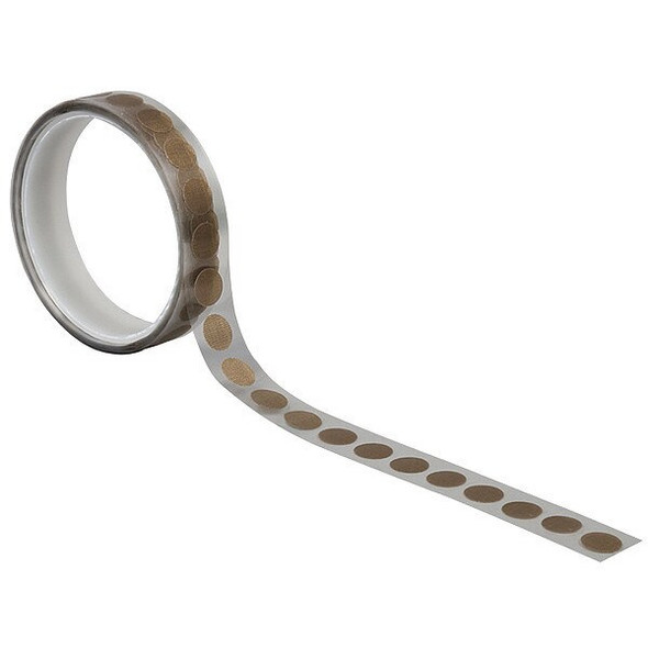 Tapecase Cloth Tape, Brown, Disc, PK139 15D590 Tapecase Cloth Tape, Brown, Disc, PK139 15D590