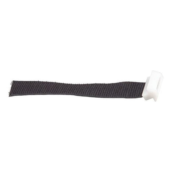 Cortech Security Curtain Tab, Hook-and-Loop, Black CTAB4