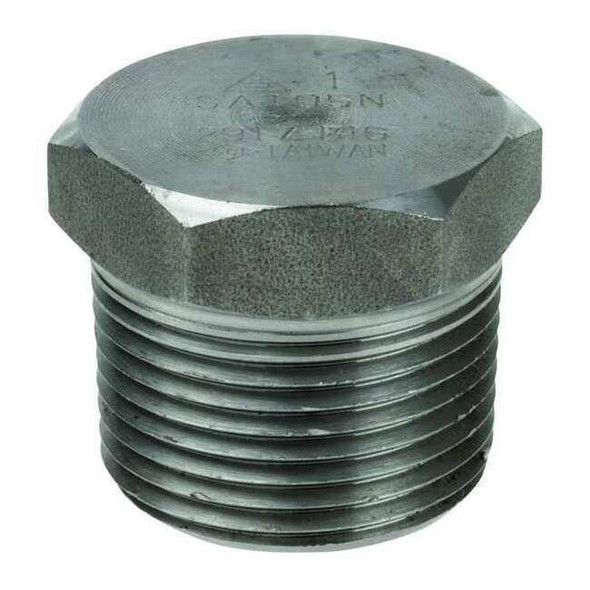 Manufacturer Varies Plug, Stainless Steel, Threaded 3 in 4307001620