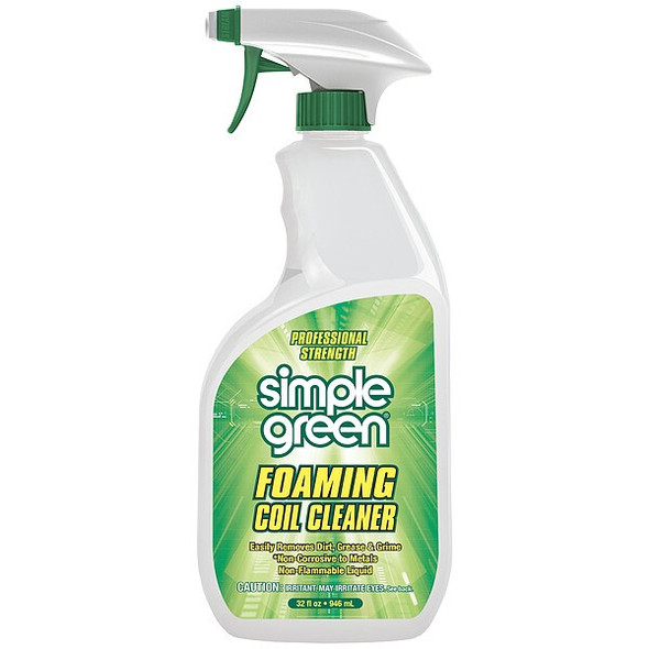 Simple Green Coil Cleaner/Degreaser, 30 oz Spray Bottle 0110101204032