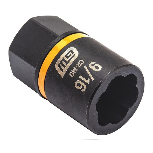 Gearwrench 3/8" Drive Bolt Biter Impact Extraction Socket 9/16" 84769