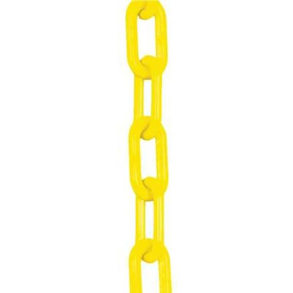 Manufacturer Varies Plastic Chain, Yellow, 300 ft Length, Gloss 80002-300
