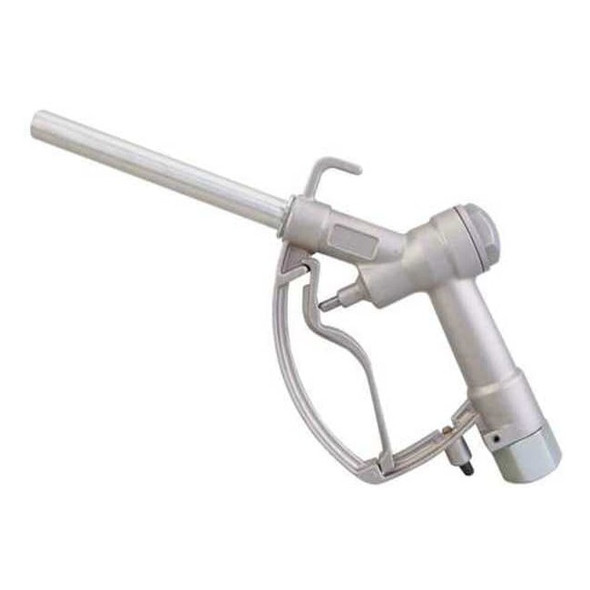 Dayton Fuel Nozzle, Straight, 6-5/16 in Aluminum Spout 5URH1