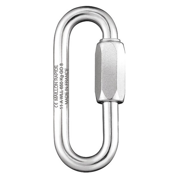 Maillon Rapide Connecting Link,1/4 in,880 lb Load Cap G-060-SS