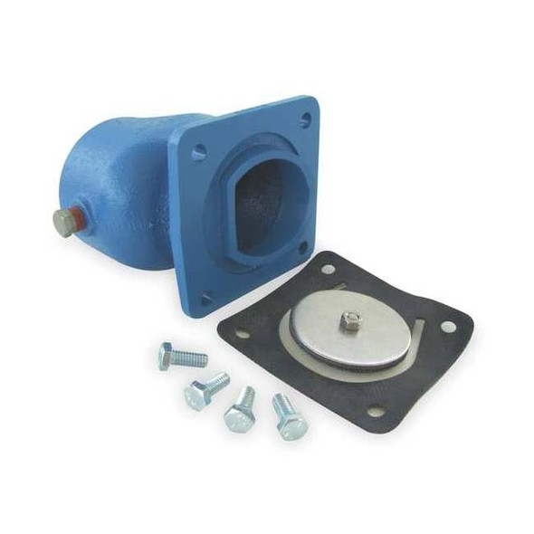 Check Valve, Flapper, 3 in Pipe Size, Flanged, Cast Iron