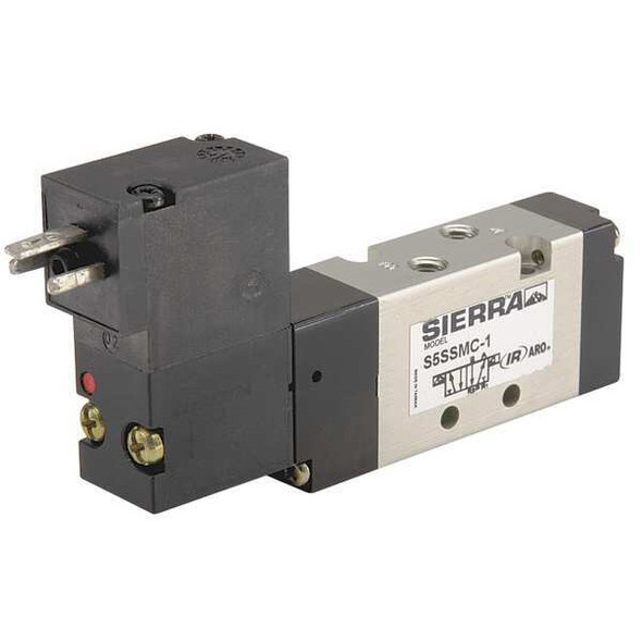 Aro Solenoid Air Control Valve,5/16 In,24VDC S5SSMD-1