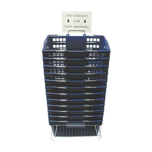 Manufacturer Varies Hand Basket, Blue, 18 1/4 x 12 1/4, PK12 H2462002