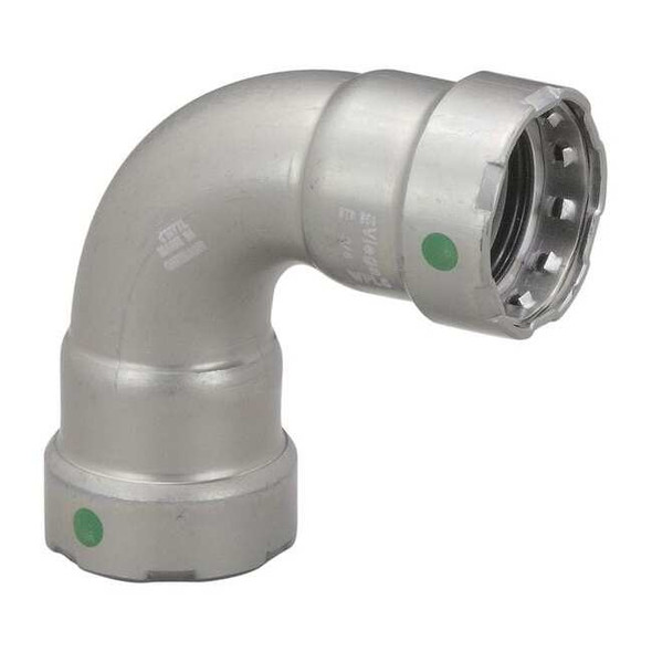 Viega Elbow, Steel, Press-fit 2", Press-fit 2" 25225