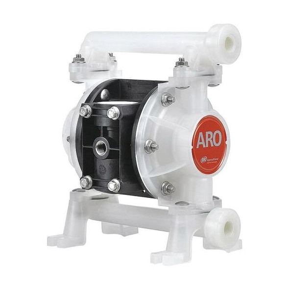 Double Diaphragm Pump, Kynar(R), Air Operated, Santoprene, 10.6 GPM