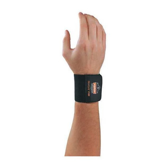 Ergodyne Universal Wrist Wrap,Black,PK6 400