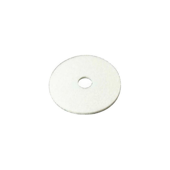 3M 12"" Polishing Pad White 5 Per Case