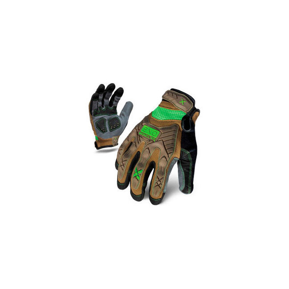 Ironclad EXO2-PIG-05-XL Project Impact Gloves Brown 1 Pair XL