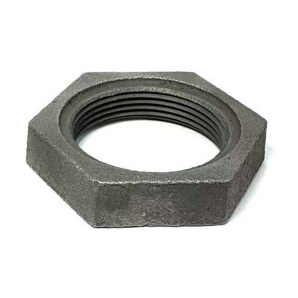 Manufacturer Varies Lock Nut, 1-1/4"-11.5, Iron, Class 150 783Y36
