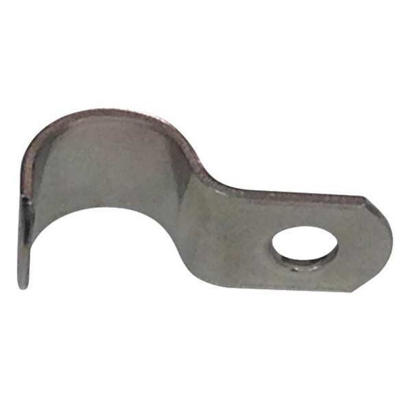 Dixie Line Clamps Tube Clamp,One-Hole,SS,PK50 1001 Dixie Line Clamps Tube Clamp,One-Hole,SS,PK50 1001