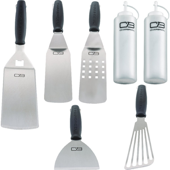 Char-Broil 7-Piece Griddle Tool Set CB1250070P3 Char-Broil 7-Piece Griddle Tool Set CB1250070P3