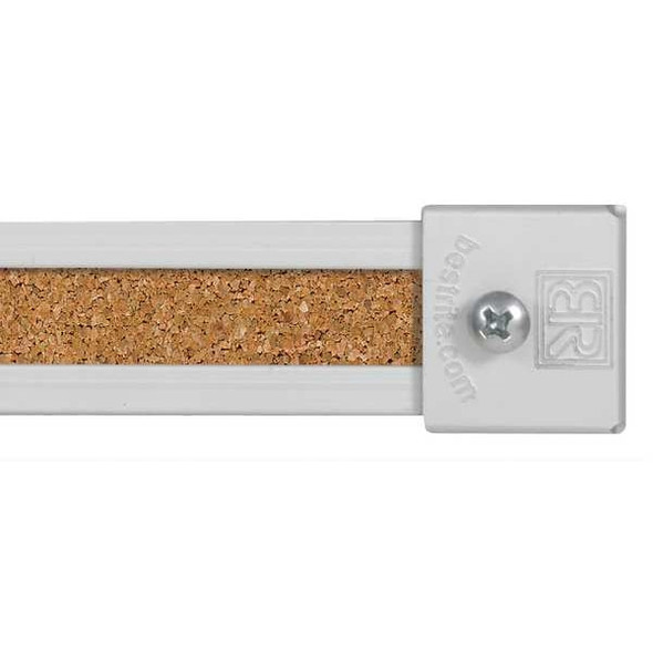 Best-Rite Map Rail,Cork,120 In Wide,PK7 522K