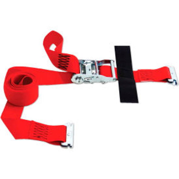 Snap-Loc SLTE208RR E-Strap 2""X8' Ratchet Red With Hook & Loop Storage Fastener Snap-Loc SLTE208RR E-Strap 2""X8' Ratchet Red With Hook & Loop Storage Fastener