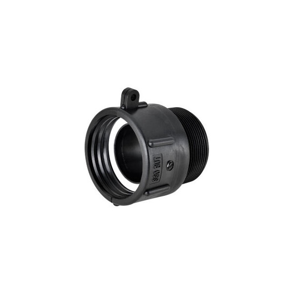 Global Industrial Polypropylene S60x6 Female Buttress x 2"" Male NPS Pipe Thread