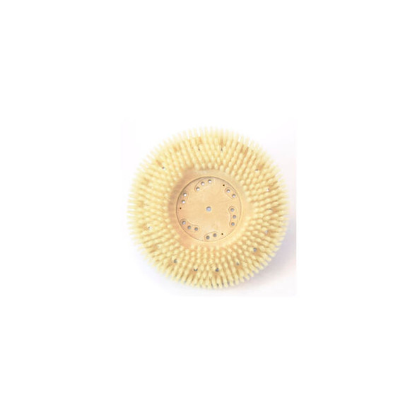 Global Industrial 13"" Nylon Scrub Brush for LVT Soft White