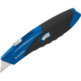 Global Industrial Utility Knife Ergonomic Handle Quick Change Blade & Blade Stor