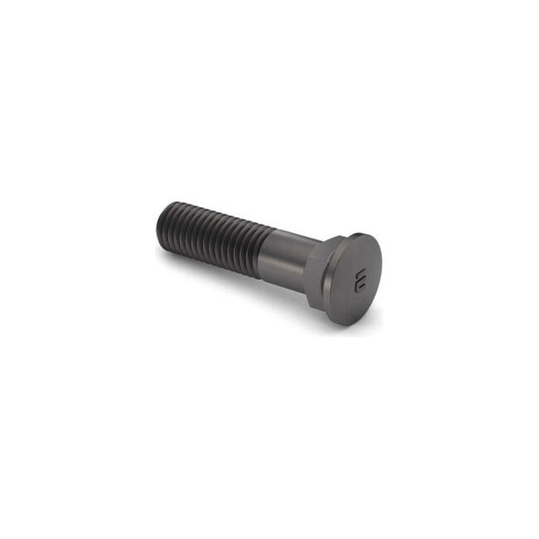 1-8 x 3"" Plow Bolt - #3 Domed Head - Grade 8 - Full Thread - UNC - Steel - Plai