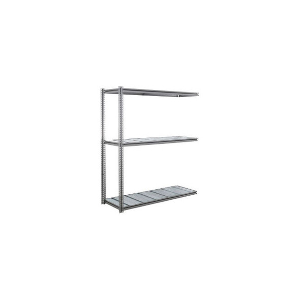 Global Industrial 3 Shelf Heavy Duty Boltless Shelving Z Beam Add On 72Wx36Dx84H