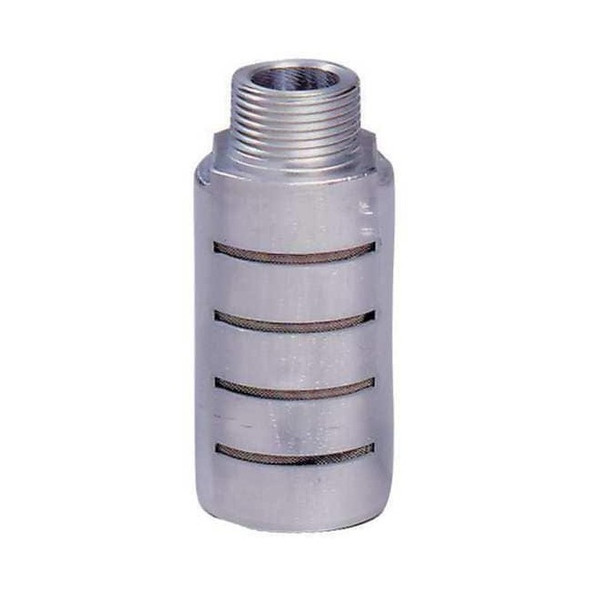 Arrow Pneumatics Male Alum Pneumatic Silencer, 3/8 in ASQF-3M