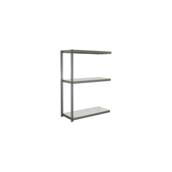 Global Industrial 3 Shelf Heavy Duty Boltless Shelving Add On 60""Wx24""Dx84""H