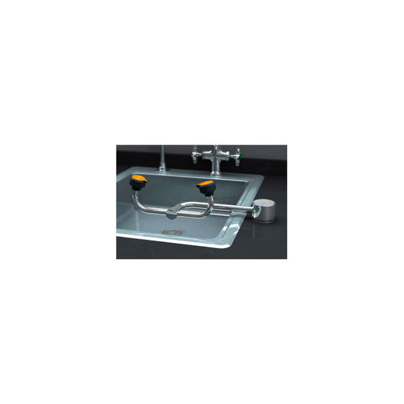 Guardian Equipment Eye Wash Deck Mounted AutoFlow 90 degrees Right Hand Mounting