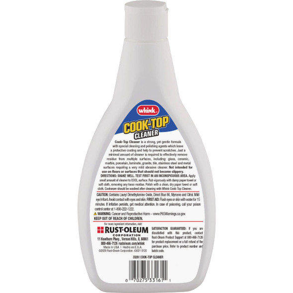 Whink 24 Oz. Cook-Top Cleaner