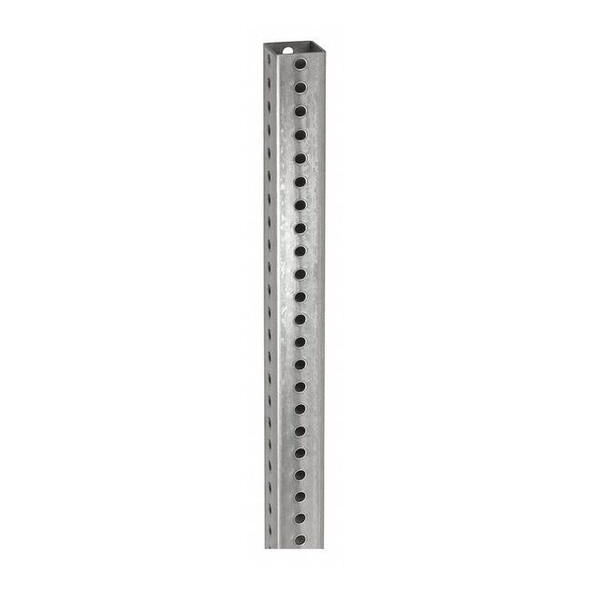 Tapco Sign Post,Silver,Steel,12 ft L 1603-00006