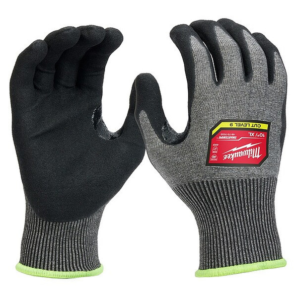 Milwaukee Tool Knit Gloves,Finished,Size XL 48-73-7033 Milwaukee Tool Knit Gloves,Finished,Size XL 48-73-7033