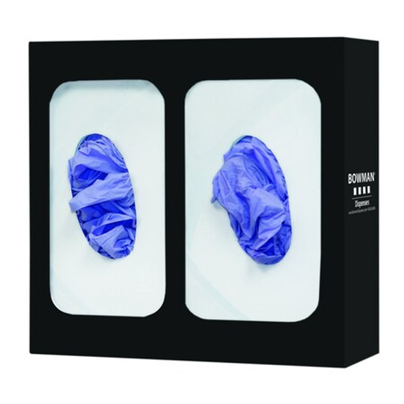 Bowman Dispensers Glove Dispenser,Metal,Black GL003-0420 Bowman Dispensers Glove Dispenser,Metal,Black GL003-0420