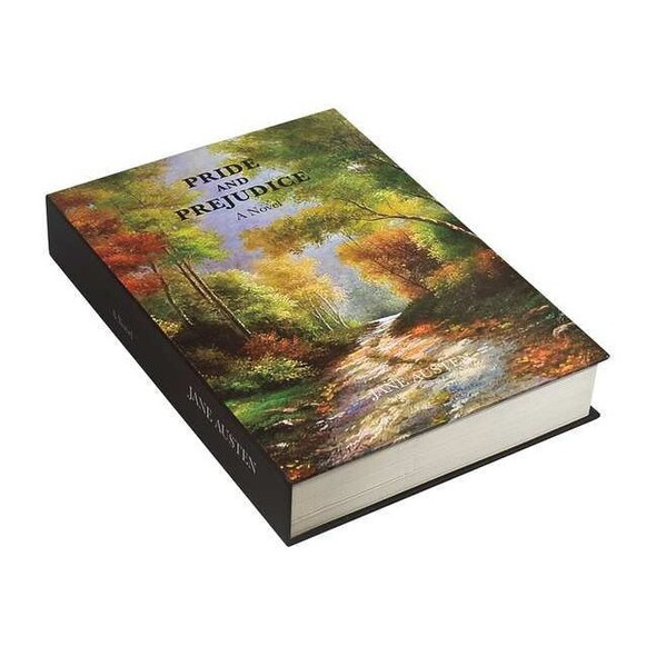 Diversion Book Safe, 0.05 cu ft, 2.45 lb, Privacy Key Lock No Rated