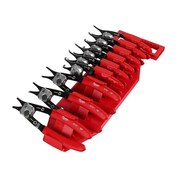 Milwaukee Tool Retaining Ring Plier Set,9 Pliers,Manual 48-22-6539