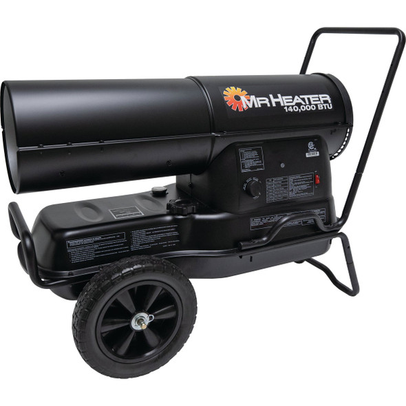 MR. HEATER 140,000 BTU Kerosene Forced Air Heater with Handles F200228