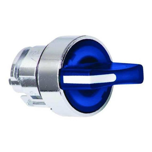 Schneider Electric Illum Selector Switch,2 Pos,22mm,Blue ZB4BK1463