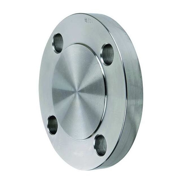 Manufacturer Varies Flange, Stainless Steel, Blind, 4 5/8 in 4381003410