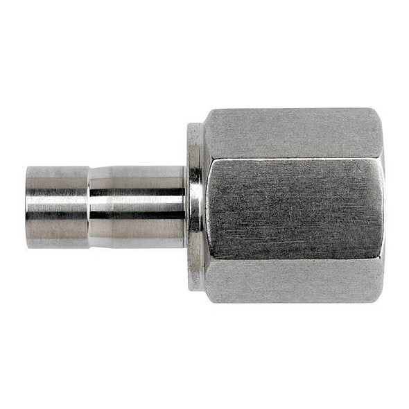 Brennan Industries Strt, SS, Tube Stem 3/8 in, FNPT 3/8 in N2430-06-04-SS