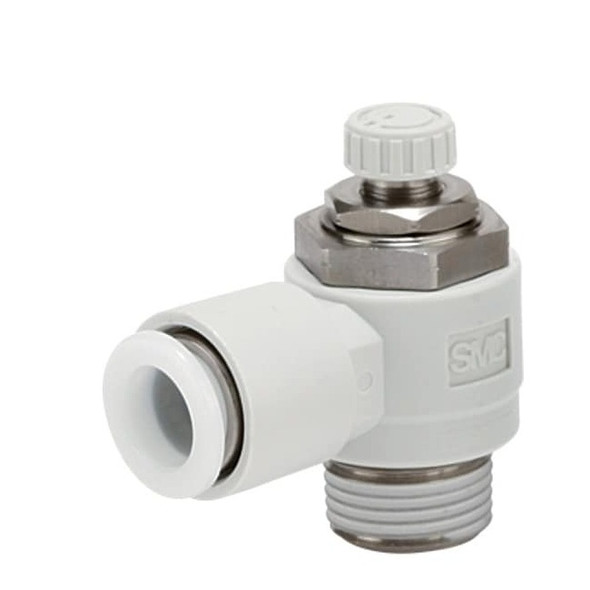 Smc Speed Control Valve,3/8in NPT,Meter Out AS3201FG-N03-11S