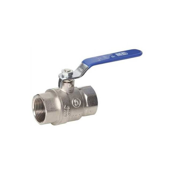 Midwest Control Brass Ball Valve,Plated,3/4" FPT,600 CWP G-FPC-75