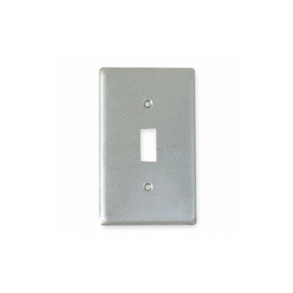 Weatherproof Cover, Switch Box Type, 1 Gang, Aluminum, Toggle Switch Cover Type
