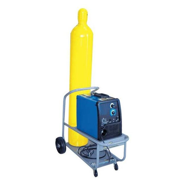 Saftcart Running Gear with Cylinder Rack,2 Shelf MM-8