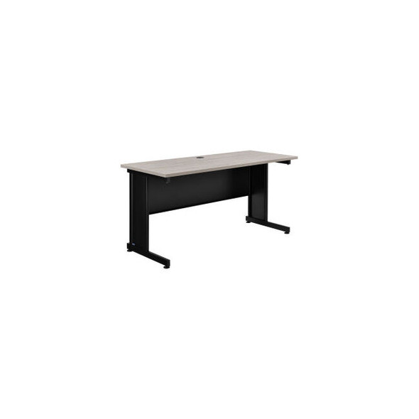 Interion 60""W Desk - Rustic Gray