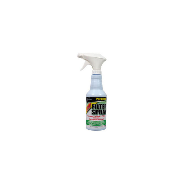 Qwik Products PuraClean Filter Spray QT2700 - 16 Oz. Bottle