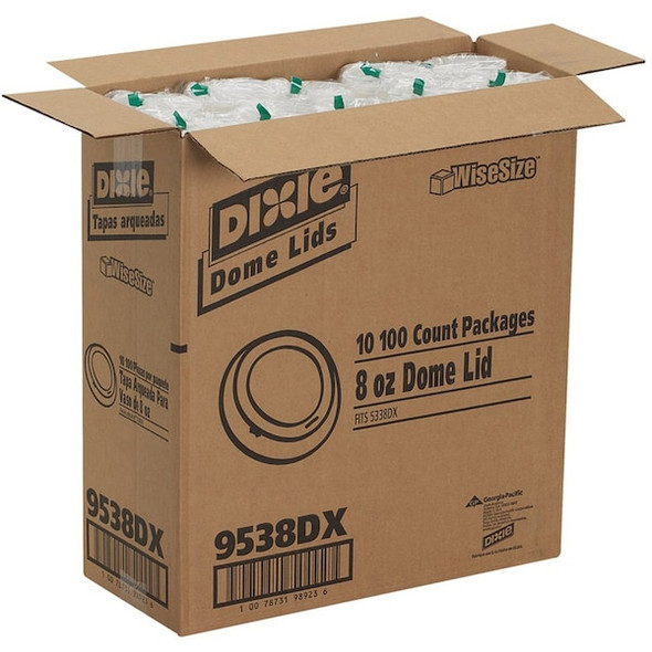 Dixie Industries Disp Hot Cup Lid,8oz,White,9538DX,PK1000 9538DX Dixie Industries Disp Hot Cup Lid,8oz,White,9538DX,PK1000 9538DX