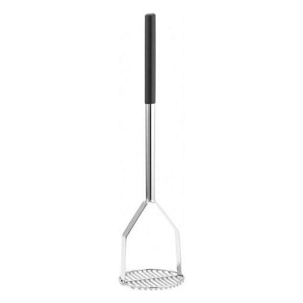 Tablecraft Potato Masher,24 in L,Steel,Round 7324